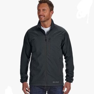 MARMOT M3 Tempo Soft Shell Jacket Men’s Large Black Full Zip Stretch
